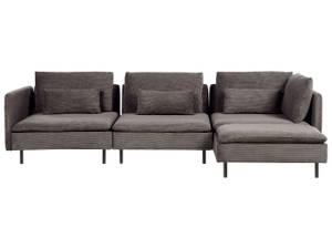 Modulsofa EGERIS 3-tlg Braun - Dunkelbraun - Armlehne davorstehend rechts