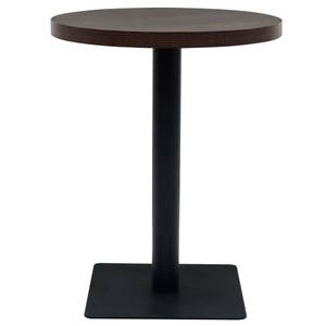 Bistrotisch 295681-2 Dunkelgrau - 60 x 60 cm