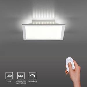 LED Deckenlampe Panel Backlight Weiß - Metall - Kunststoff - 30 x 6 x 30 cm