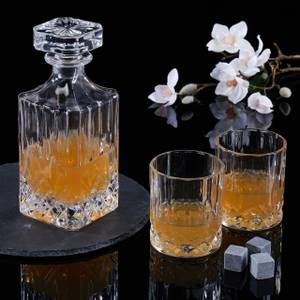 5-tlg. Whisky Set Glas - 9 x 22 x 9 cm