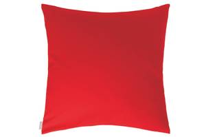 Kissenbezug baumwolle rot Rot - Textil - 50 x 50 x 50 cm