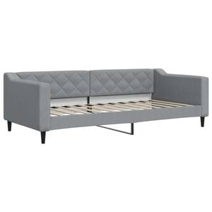 Lit de jour avec Lit gigogne 3030076-5 Gris lumineux - Profondeur : 100 cm