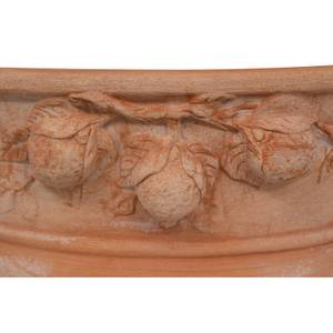 Schale Vase FRÜCHTE II Braun - Keramik - Stein - 20 x 14 x 33 cm