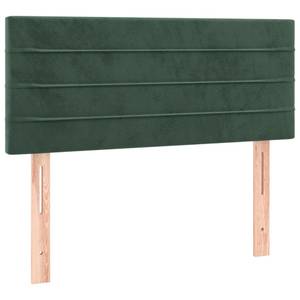 Lit à sommier tapissier 3017268-10 Vert foncé - 100 x 203 cm