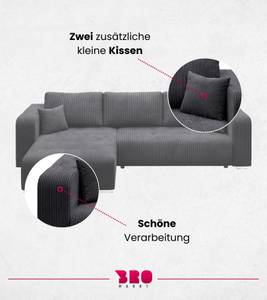 Ecksofa CELEST Schwarz