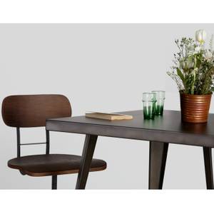 Tabouret de bar Retro Marron - Métal - 36 x 115 x 36 cm