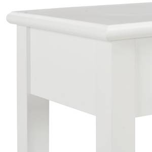 Console 297705 Blanc - Métal - Bois/Imitation - 35 x 80 x 110 cm