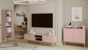 RTV-Schrank TV-Tisch IKON Rosa Hellrosa - Pink