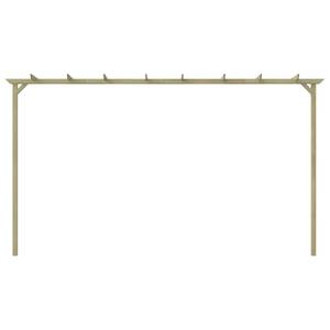 Pergola 44924 Vert - Bois massif - Bois/Imitation - 200 x 60 x 360 cm