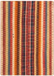 Tapis Jajim CLXXXVI Rouge - Textile - 137 x 1 x 189 cm