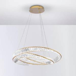 Pendelleuchte AURELIA Gold - Glas - Metall - 40 x 150 x 40 cm