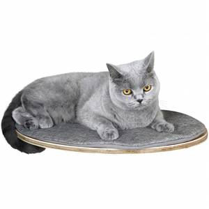 Lits pour chats 415634 Gris - Bois massif - 35 x 2 x 50 cm