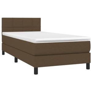 Boxspringbett 3017265-9 Dunkelbraun - 90 x 203 cm