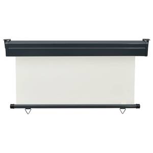 Auvent latéral de balcon 3001573 Blanc crème - 145 x 130 cm