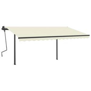 Auvent rétractable 3006679-1 Crème - Profondeur : 450 cm