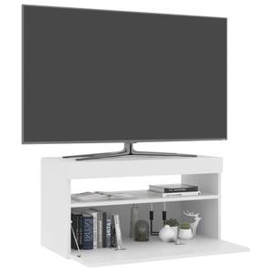 Meuble tv 3008756_2 Blanc brillant - Profondeur : 75 cm