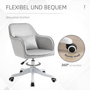 Bürostuhl 921-298V70GY Grau - Textil - 65 x 86 x 55 cm