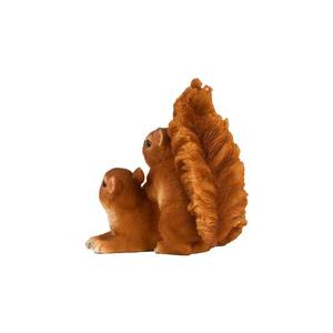 Ecureuils complices en résine Matière plastique - 16 x 17 x 15 cm