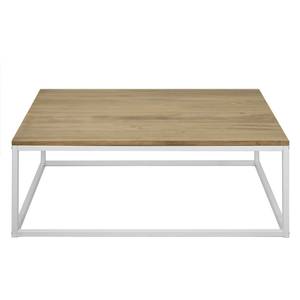 Table basse Icub.   80X70x37 cm – Blanc Blanc - Bois massif - Bois/Imitation - 80 x 37 x 70 cm