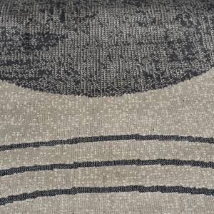 Tapis salon SONDA Gris - Fibres naturelles - 120 x 6 x 160 cm