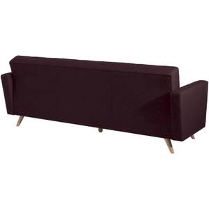 Julian Sofa 3-Sitzer mit Bettfunktion Bordeaux