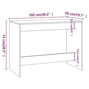 Salle à manger 3013212 (lot de 3) Imitation chêne de Sonoma