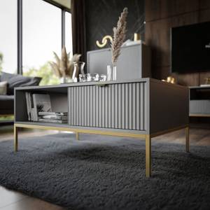 Couchtisch CORTADO GOLD L-104 Grau