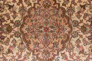 Kaschmir Seide - 164x94cm Beige - Naturfaser - 94 x 1 x 164 cm