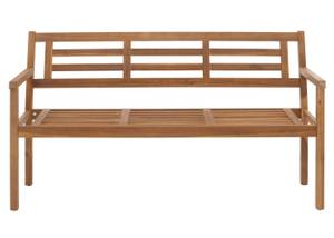 Gartenbank N47 Braun - Holzart/Dekor - Holz teilmassiv - 145 x 82 x 59 cm