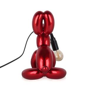 Lampe Sitzende Ballonhund Rot - 27 x 29 x 18 cm