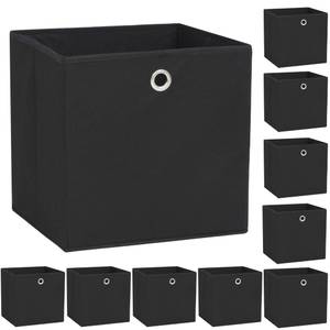 Aufbewahrungsbox (10er Set) 295598-1 Schwarz