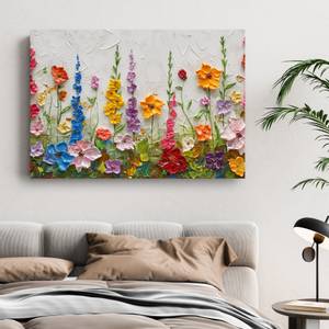 Bild Gemälde Blumen II 120 x 80 cm