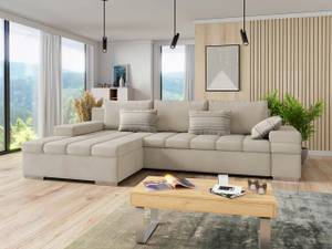 Ecksofa Bangkok Beige - Ecke davorstehend links