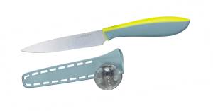 NIROSTA Universalmesser klein 12 cm Grau - Metall - 15 x 31 x 3 cm