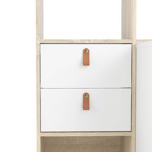 Plus Schreibtisch Weiß - Holzwerkstoff - 160 x 152 x 60 cm