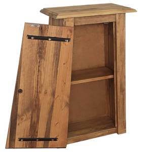 Wandschrank 246039 Braun - Massivholz - Holzart/Dekor - 42 x 70 x 23 cm