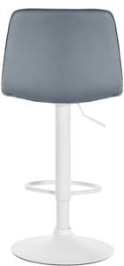 Tabouret de bar Lex Lot de 2 Gris - Blanc