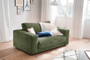 Fauteuil MADELINE Causeuse Cord Vert