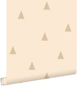 Tapete grafische Dreiecke 7241 Beige