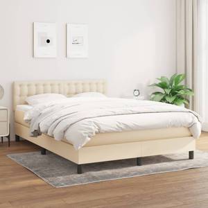 Boxspringbett 3017287-27 Creme - Holzwerkstoff