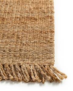 Tapis de jute Jork Beige - Fibres naturelles - 80 x 1 x 250 cm