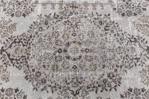 Teppich Ultra Vintage XLIII Grau - Textil - 160 x 1 x 282 cm