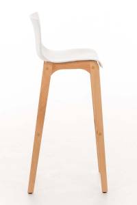 Tabouret de bar Hover Blanc