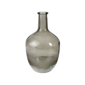 Vase - 17,8x17,8x30 cm Grau - Glas - 18 x 30 x 18 cm