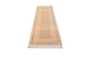 Tapis de passage Darya CCCLXXXVI Marron - Textile - 84 x 1 x 302 cm