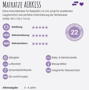 Babymatratze Airkiss 60 x 120 cm