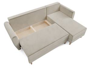 Ecksofa PALER Beige - Ecke davorstehend rechts