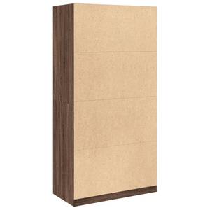 Kleiderschrank 298537-7 Dunkelbraun - Breite: 100 cm