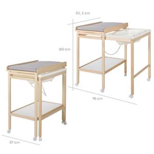 Bade-Wickel-Kombi roba Style 56 x 100 x 83 cm