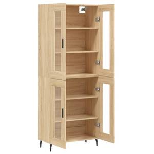 Highboard DE6659 Braun - Holzwerkstoff - 34 x 180 x 70 cm